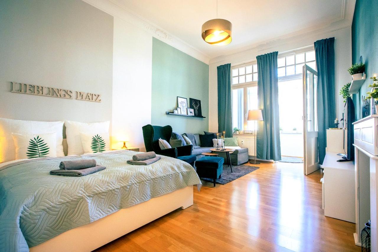 Gemuetliche Ferienwohnung Neben Der Arena Leipzig "Waldi" Buitenkant foto